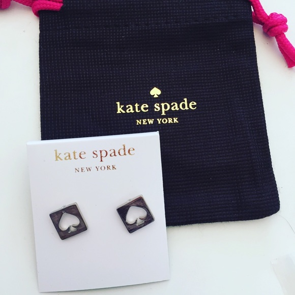 Kate Spade ♠️ Classical Stud Earrings - Picture 3 of 5